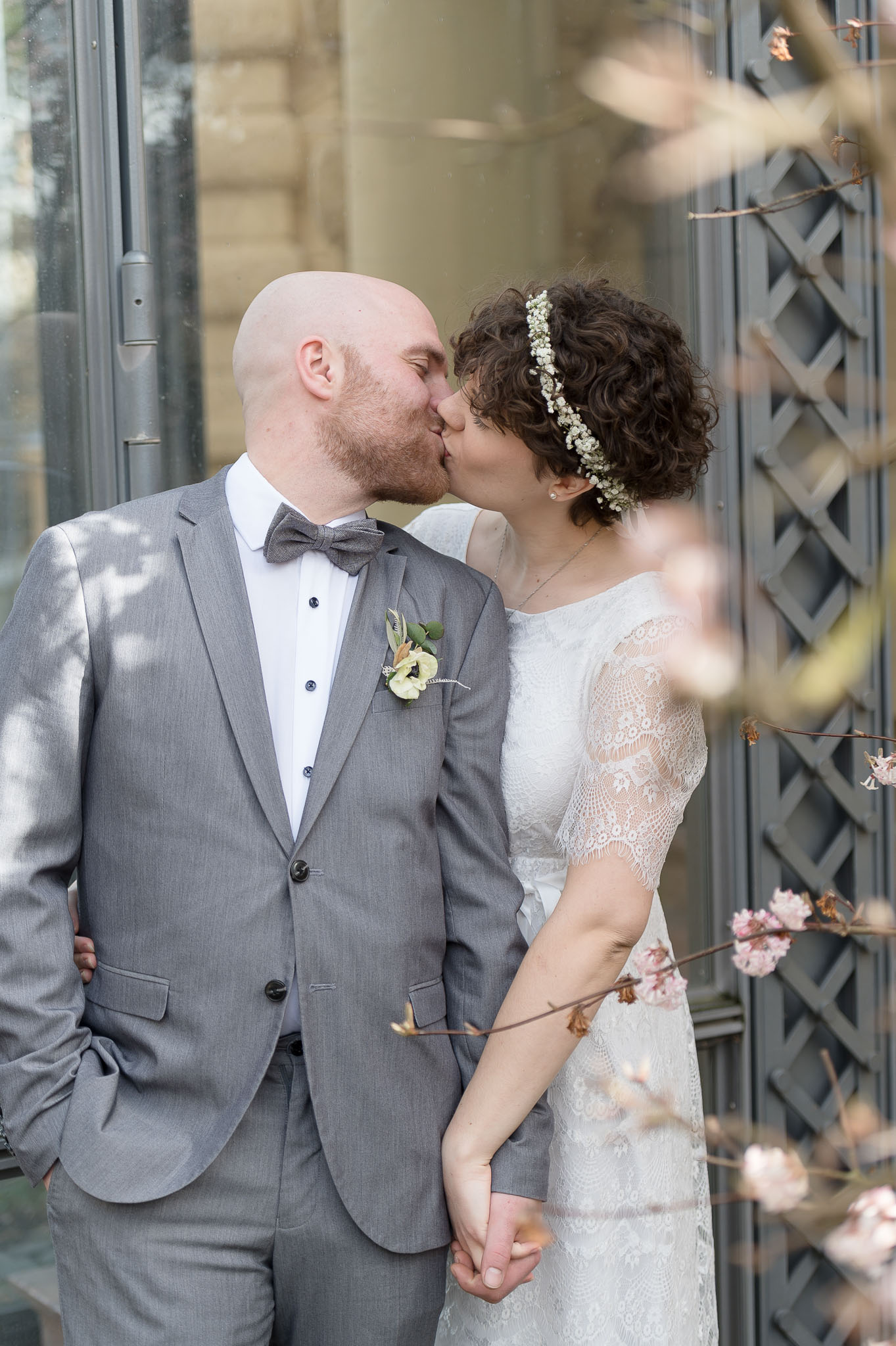 Brautpaar-Kuss Tami & Robin