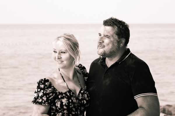 Katha und Elmar Portrait am Meer
